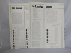 SPI 1971: Strategy I – Strategic Warfare War Zip Game (UNPUNCHED) MINT
