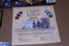 USED / Complete / Lord of the Rings: The Search Board Game By Rio Grande Games