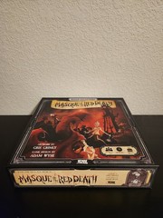 Edgar Allan Poe’s Masque of Red Death Board Game (4-7 Players) Complete Clean