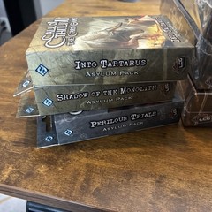 SEALED Call Of Cthulhu The Card Game Expansion Lot – 3 Boxes, 7 Decks