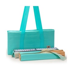 Yellow Mountain Imports American Mahjong Set, Pepper with Soft Case, Racks wi…