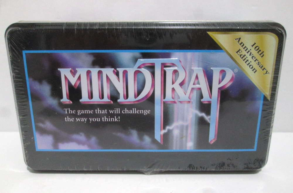 MindTrap 10th Anniversary Tin Edition NEW Sealed Pressman