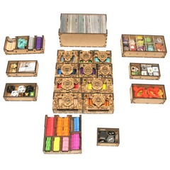 TowerRex Organizer for Root Board Game and Underworld, Riverfolk, Marauder, Cloc