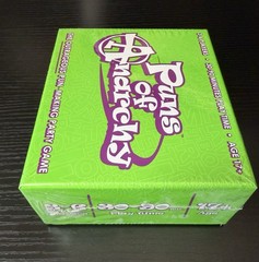 Puns of Anarchy The Outrageous Pun Making Party Game New Sealed Ages 17+