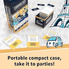 Chronology Game – Build a Timeline with 800 Unique Events, Fun for All Ages!