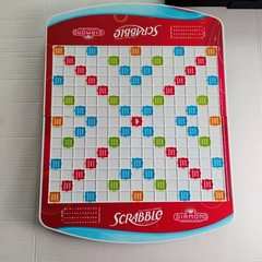 Scrabble Diamond Anniversary Edition Turntable Travel Case 100% Complete 2007