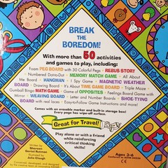 My First Amazing Game Board Book Preschool Early Education Learning
