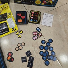 Pac-Man The Board Game Buffalo Games COMPLETE Sound Effects Weak Needs New Batte