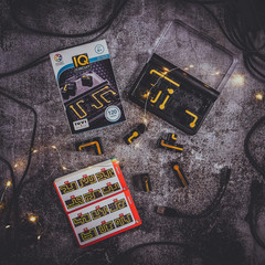 IQ Circuit Portable Travel Game with 120 Challenges for Ages 8-Adult