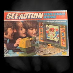 Vintage Kenner See-Action Football Game 1973 Original Box COMPLETE EUC *READ