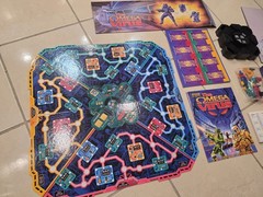 NEW 1992 MB The Omega Virus Talking Electronic Board Game OPEN BOX UNTESTED