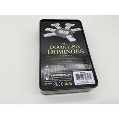 Cardinal Classics Double-Six Dominoes -Open Box, Complete, Tin Is Dented