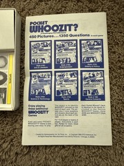Vintage POCKET WHOOZIT SPORTS STRATEGY PICTURE GAME USA #165 Babe Ruth EUC VTG