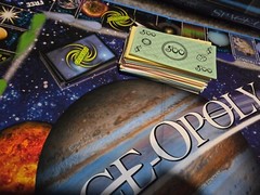 Spaceopoly Property Trading Board Game by Late For The Sky 100% COMPLETE