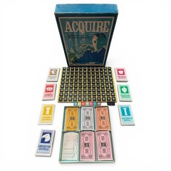 Avalon Hill Board Games Win, Place & Show Thoroughbred Horse Racing & Aquire 70s