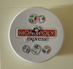 Monopoly Express 2005 All The Fun in 20 minutes UK Edition Hasbro Complete