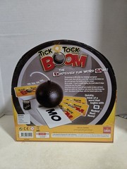 Tick Tock Boom Family Fun Word Game 2-12 Players Family Fun Ages 8+ Sealed