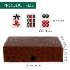 Angoily Mini 0.78 X 0.59 X 0.39 Inches / 2.00 X 1.40 X 1.00 Cm, Multi-color