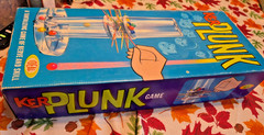 Vintage 1967 KerPlunk Game Ideal Complete in Box /Marbles Nice condition