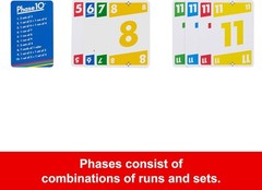 Mattel Games Phase 10 Card Game with 108 Cards, Great Game for Kids, Family or A