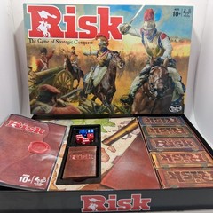 Risk Classic Style COMPLETE Hasbro 2015 War Strategy Battle Miniatures-Complete