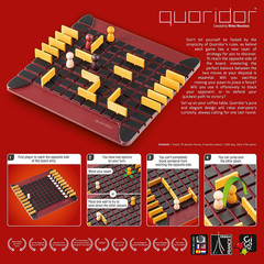 Quoridor – Over 1 Million Sold! Mensa Select Winner | Wooden Abstract Strategy G