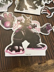 King Of Tokyo: Dark Edition / 4 Cardboard Figures / Official Game Pieces