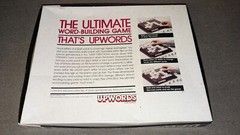 Vintage UP WORDS board game Milton Bradley 1983 Complete