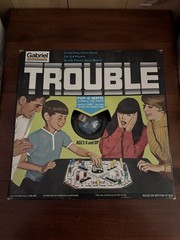 Vintage 1965 Trouble Board Game Pop-O-Matic No. 310 Kohner Bros **Complete**