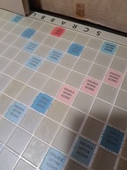 Vintage #71 Turntable SCRABBLE Crossword Game Deluxe Revolving Board 100 Tiles