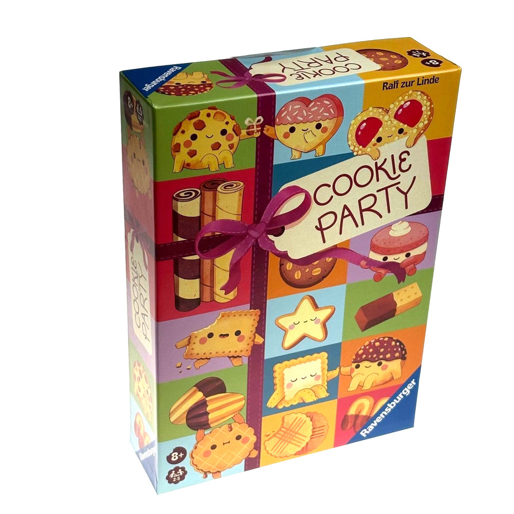Cookie Party Board Game Ravensburger Roll & Write Dice Fun Matching Educational