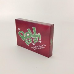 Roll For It ！Family Dice Card Game Fun Interactive Party Game For Kid And Adults