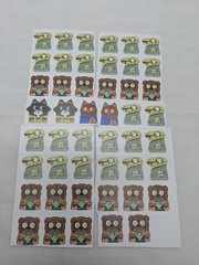 Root The Riverfolk Meeple Stickers Otters Lizards