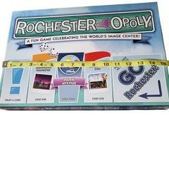 Late for the Sky: Rochester NY – Opoly Monopoly Board Game NEW IN SEALED BOX!!