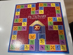 Pictionary 20th Anniversary Edition Board Game Family Hasbro – 100% Complete