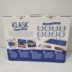 Klask Epic Magnetic Battle Board Game Age 8+ Strategy 2 Players Complete w Box
