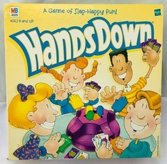 1999 Hands Down Game by Milton Bradley Complete in Great Condition FREE SHIPPING