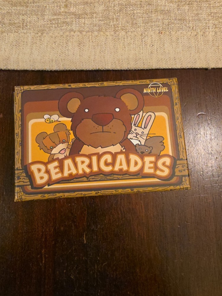 Bearicades Survival of the Forest Strategy Card Game by 9th Level Games, EUC