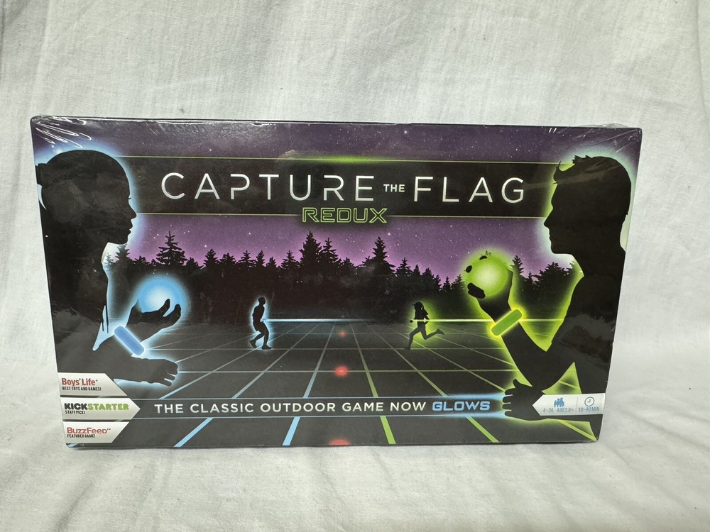 Starlux Games Capture the Flag REDUX Outdoor Game Glow in the Dark New Sealed
