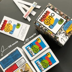 Ukraine Memes Game | Українська настільна гра Мемологія Паляниця | playing cards