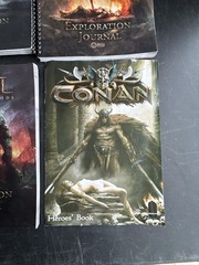 Tainted Grail Exploration Journal Bundle and Conan Heroes’ Book Set