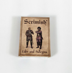 SCRIMISH Board Game EDER AND PALLEGINA Pillars Of Eternity Deck Used
