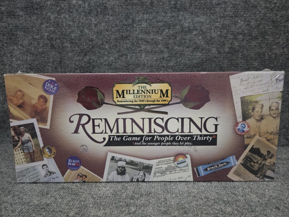 Vintage 1998 REMINISCING The Millennium Edition The Game for People Over Thirty