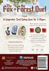 Renegade Game Studios Fox in the Forest Duet Cooperative Card Game for 2 Players