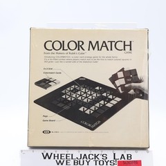 Rubik’s Cube Color Match Card Game 1982 Ideal Vintage NEW SEALED