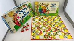 1979 Chutes and Ladders Game Milton Bradley Complete in Great Cond FREE SHIPPING