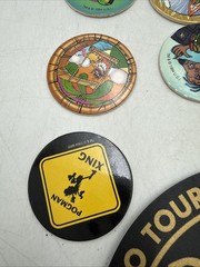 Vtg 1994 World POG Federation Micro Tournament Game Pack Case Board Lot 28