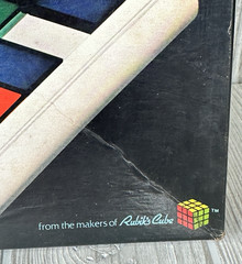 Ideal Rubik’s Race Game Original Box 1982 Maker’s of Rubik’s Cube 2 Player VTG