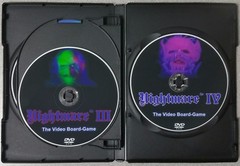 Nightmare I II III & IV / 1 2 3 & 4 Video Board Game Video Tape DVD Combo Pack!