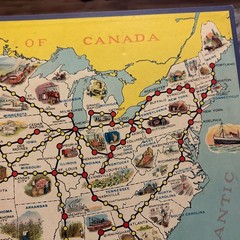 Parker Brothers Flying The United States Air Mail Game 1924 Vintage Rare